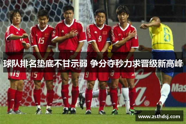 球队排名垫底不甘示弱 争分夺秒力求晋级新高峰